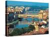 Ponte Vecchio in Florence-null-Stretched Canvas