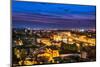 Ponte Vecchio Night View over Arno River, Florence-David Ionut-Mounted Photographic Print