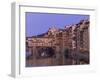 Ponte Vecchio over the River Arno, Florence, UNESCO World Heritage Site, Tuscany, Italy, Europe-Patrick Dieudonne-Framed Photographic Print