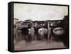 Ponte Vecchio over the River Arno in Florence-Bettmann-Framed Stretched Canvas