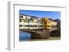 Ponte Vecchio, River Arno, UNESCO, Firenze, Tuscany, Italy-Nico Tondini-Framed Photographic Print