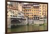 Ponte Vecchio, River Arno, UNESCO, Firenze, Tuscany, Italy-Nico Tondini-Framed Photographic Print