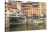 Ponte Vecchio, River Arno, UNESCO, Firenze, Tuscany, Italy-Nico Tondini-Stretched Canvas