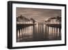 Ponte Vecchio V-Rita Crane-Framed Photographic Print