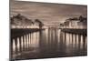 Ponte Vecchio V-Rita Crane-Mounted Photographic Print