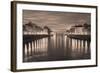 Ponte Vecchio V-Rita Crane-Framed Photographic Print