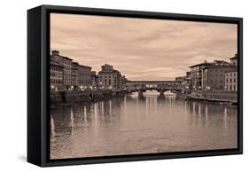 Ponte Vecchio VIII-Rita Crane-Framed Stretched Canvas