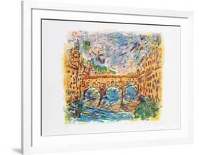 Ponte Vecchio-Wayne Ensrud-Framed Collectable Print