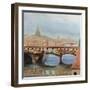Ponte Vecchio-Cheryl Bartley-Framed Giclee Print