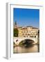 Ponte Vittoria, River Adige, Verona, UNESCO World Heritage Site, Veneto, Italy, Europe-Nico-Framed Photographic Print