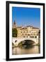 Ponte Vittoria, River Adige, Verona, UNESCO World Heritage Site, Veneto, Italy, Europe-Nico-Framed Photographic Print