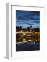 Ponte Vittorio Emanuelle Ii and the Dome of St. Peter's Basilica, Rome, Lazio, Italy, Europe-Ben Pipe-Framed Photographic Print