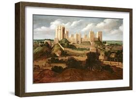 Pontefract Castle, C.1620-40-Alexander Keirincx-Framed Giclee Print