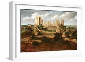 Pontefract Castle, C.1620-40-Alexander Keirincx-Framed Giclee Print