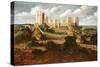 Pontefract Castle, C.1620-40-Alexander Keirincx-Stretched Canvas