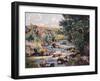 Pontgibaud Countryside, 1893-Armand Guillaumin-Framed Giclee Print