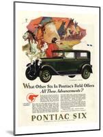 Pontiac-All These Advancements-null-Mounted Art Print