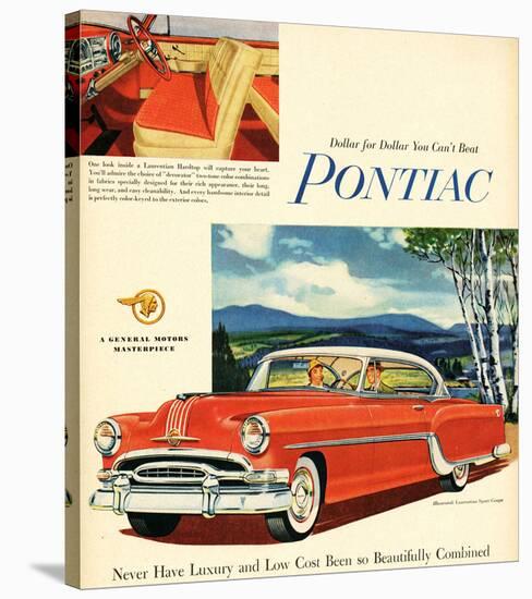 Pontiac - Beautifully Combined-null-Stretched Canvas