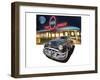 Pontiac Chieftain '50 at The Circle Diner-Graham Reynold-Framed Premium Giclee Print