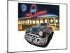 Pontiac Chieftain '50 at The Circle Diner-Graham Reynold-Mounted Premium Giclee Print