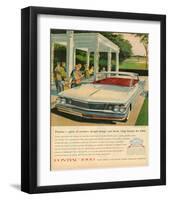 Pontiac-Crisp Beauty for 1960-null-Framed Art Print