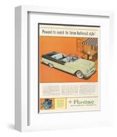 Pontiac-Future Fashioned Style-null-Framed Art Print