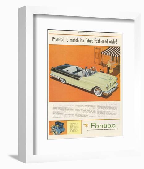 Pontiac-Future Fashioned Style-null-Framed Art Print