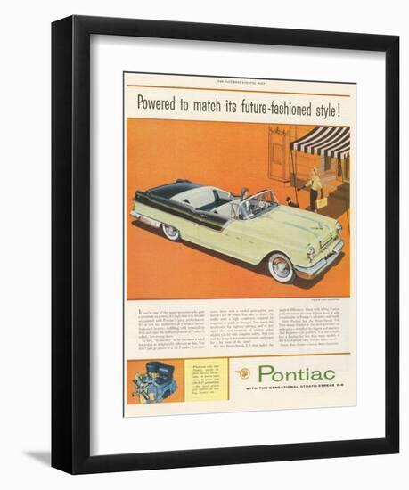 Pontiac-Future Fashioned Style-null-Framed Art Print