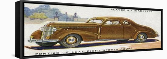 Pontiac Sports Coupe-null-Framed Stretched Canvas