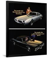 Pontiac-Sporty Cars Luxurious-null-Framed Art Print