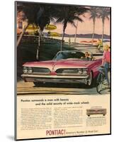 Pontiac-Surrounds With Beauty-null-Mounted Art Print