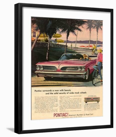 Pontiac-Surrounds With Beauty-null-Framed Art Print