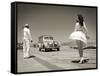Pontiac Woody Station Wagon-Dmitry Popov-Framed Stretched Canvas