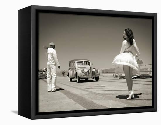 Pontiac Woody Station Wagon-Dmitry Popov-Framed Stretched Canvas