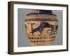 Pontic Amphora Depicting a Hyena Attacking a Gazelle. Paris Painter, 550-540 B.C.-null-Framed Giclee Print