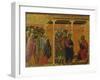 Pontius Pilate's Second Interrogation of Christ-Duccio Di buoninsegna-Framed Giclee Print