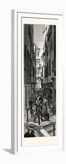 Ponto Dell Olio, Venice, Italy-null-Framed Premium Giclee Print