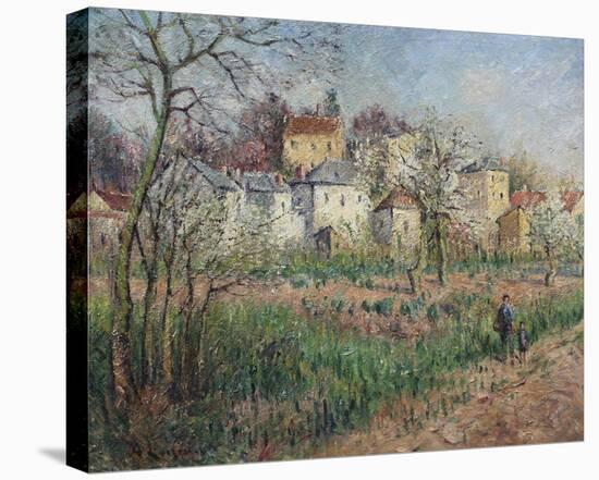 Pontoise, le Coteau de l’Ermitage-Gustave Loiseau-Stretched Canvas