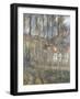 Pontoise - the Cite Des Boeufs and the Hermitage-Camille Pissarro-Framed Giclee Print