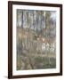 Pontoise - the Cite Des Boeufs and the Hermitage-Camille Pissarro-Framed Giclee Print