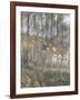 Pontoise - the Cite Des Boeufs and the Hermitage-Camille Pissarro-Framed Giclee Print