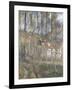 Pontoise - the Cite Des Boeufs and the Hermitage-Camille Pissarro-Framed Giclee Print