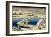 Pontoon Bridge at Sano, Kozuke Province, Ancient View, Circa 1833-Tani Bunchu-Framed Giclee Print