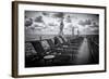 Pontoon with Deck Chairs - Key West - Florida-Philippe Hugonnard-Framed Photographic Print