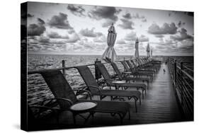 Pontoon with Deck Chairs - Key West - Florida-Philippe Hugonnard-Stretched Canvas