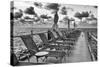 Pontoon with Deck Chairs - Key West - Florida-Philippe Hugonnard-Stretched Canvas