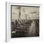 Pontoon with Deck Chairs - Key West - Florida-Philippe Hugonnard-Framed Photographic Print