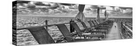 Pontoon with Deck Chairs - Key West - Florida-Philippe Hugonnard-Stretched Canvas