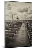 Pontoon with Deck Chairs - Key West - Florida-Philippe Hugonnard-Mounted Photographic Print