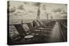 Pontoon with Deck Chairs - Key West - Florida-Philippe Hugonnard-Stretched Canvas